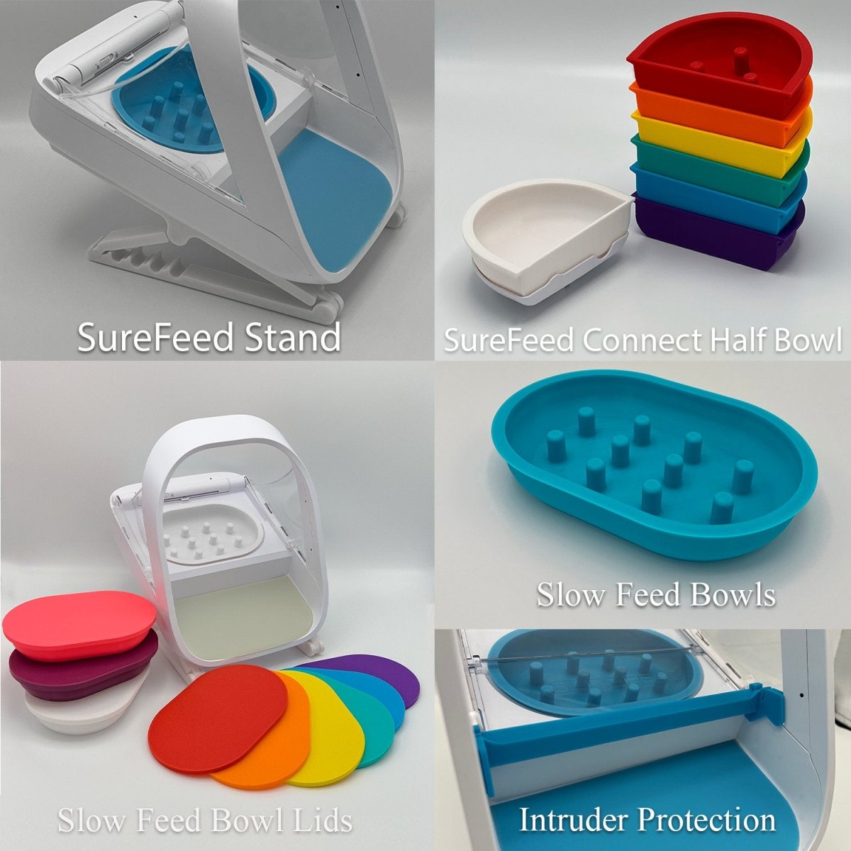SureFeed® Feeder Adjustable Stand (Raised / Tilted) - Purrposeful Prints