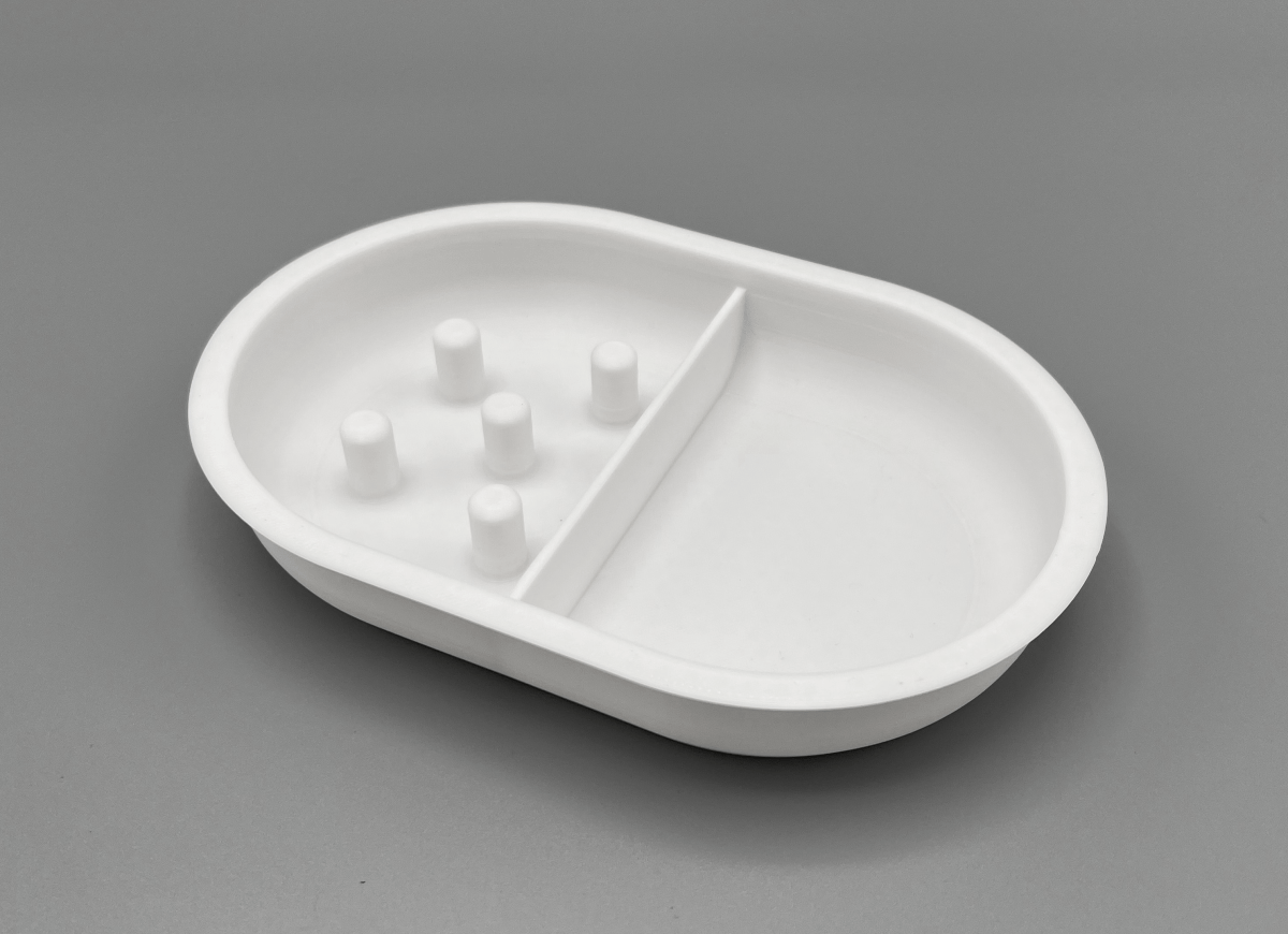 SureFeed® Microchip Feeder Slow Feed Bowl Split - Purrposeful Prints