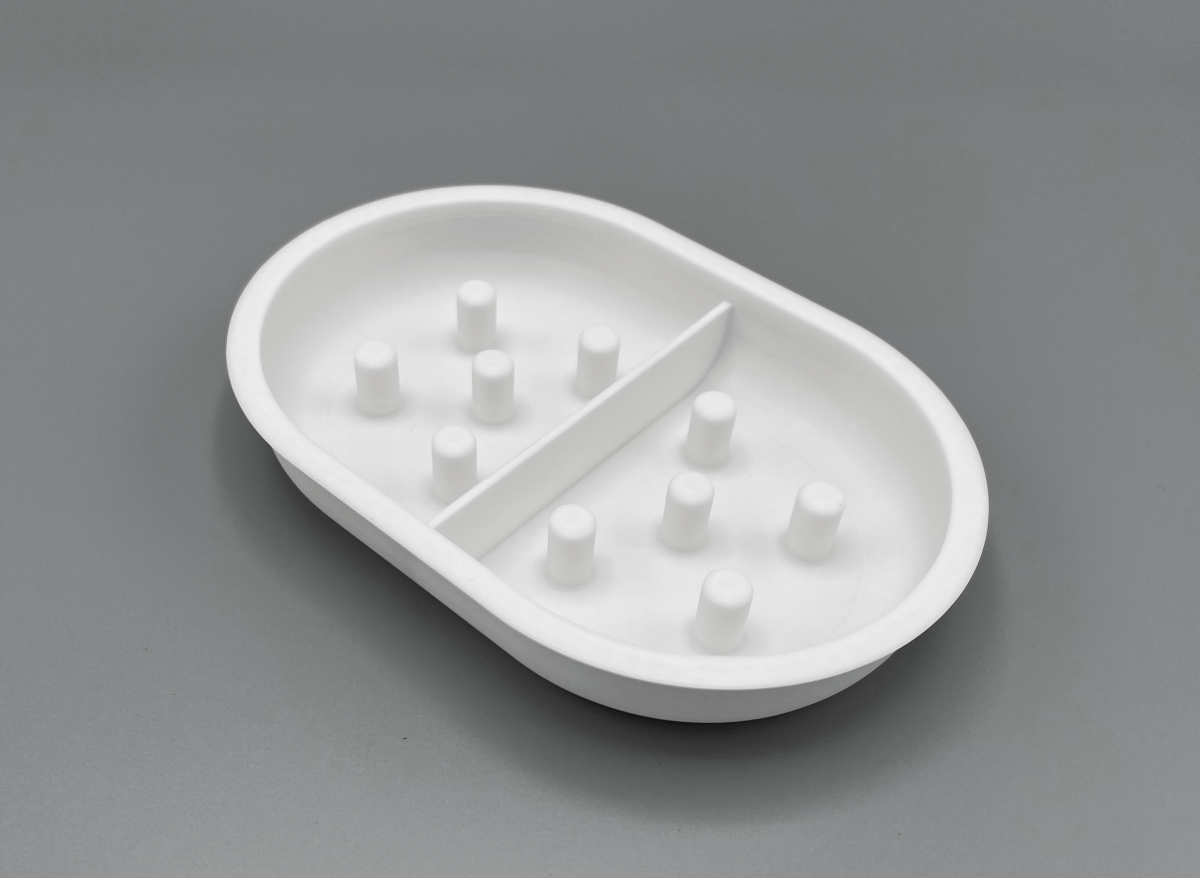 SureFeed® Microchip Feeder Slow Feed Bowl Split - Purrposeful Prints