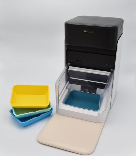 PetLibro® One RFID Feeder ForwardEase Angled Bowl - Purrposeful Prints