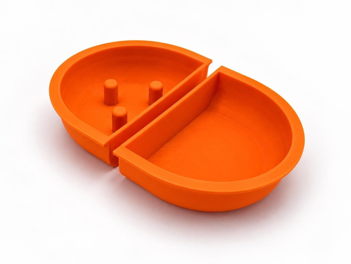 SureFeed® Slow Feed Half Bowl (2 halves) - Purrposeful Prints