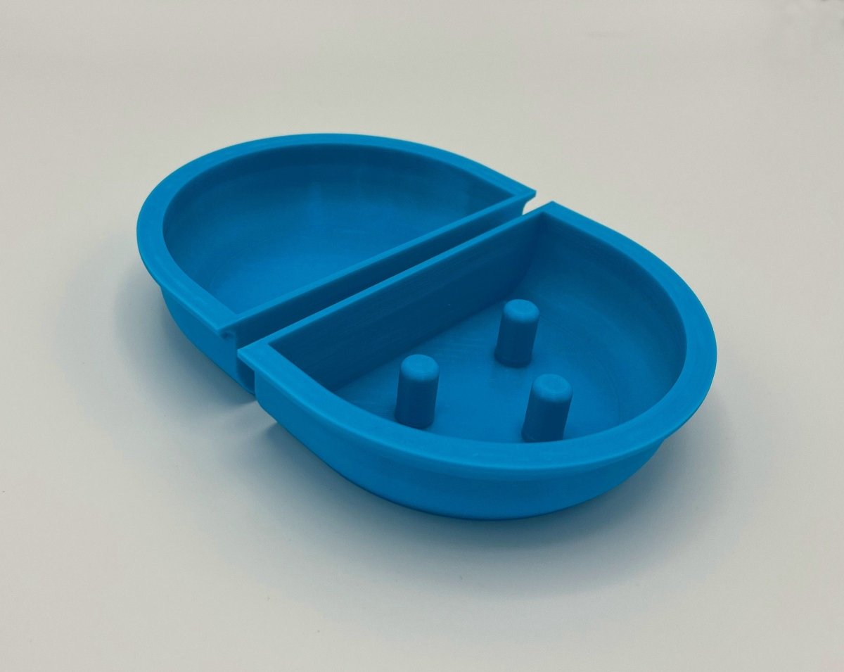 SureFeed® Slow Feed Half Bowl (2 halves) - Purrposeful Prints